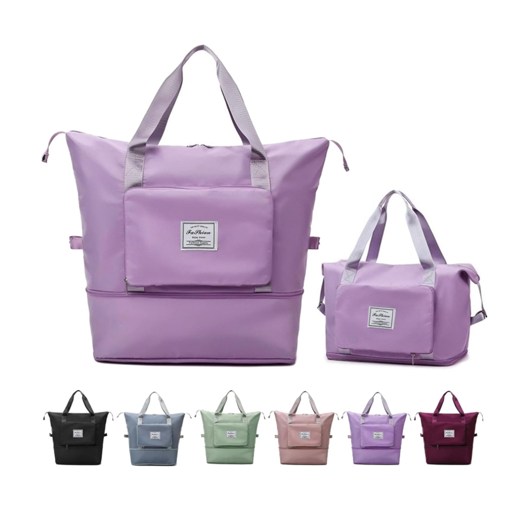 TravelBag™ – Tu bolsa de viaje plegable, impermeable y expandible