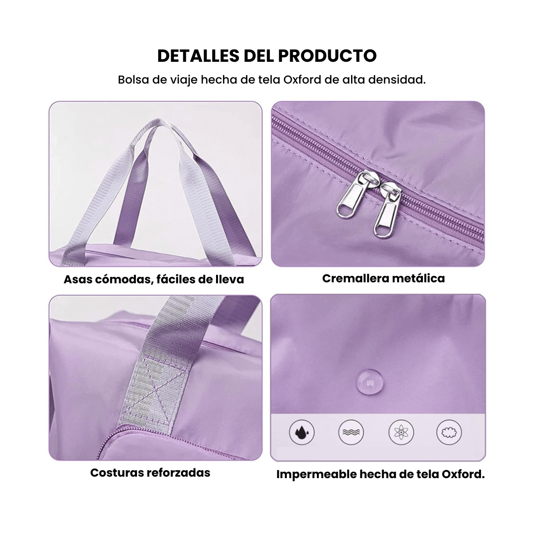 TravelBag™ – Ihre faltbare, wasserdichte und erweiterbare Reisetasche