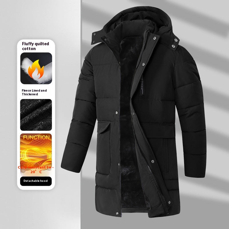 Chaqueta Abrigo Largo Acolchado