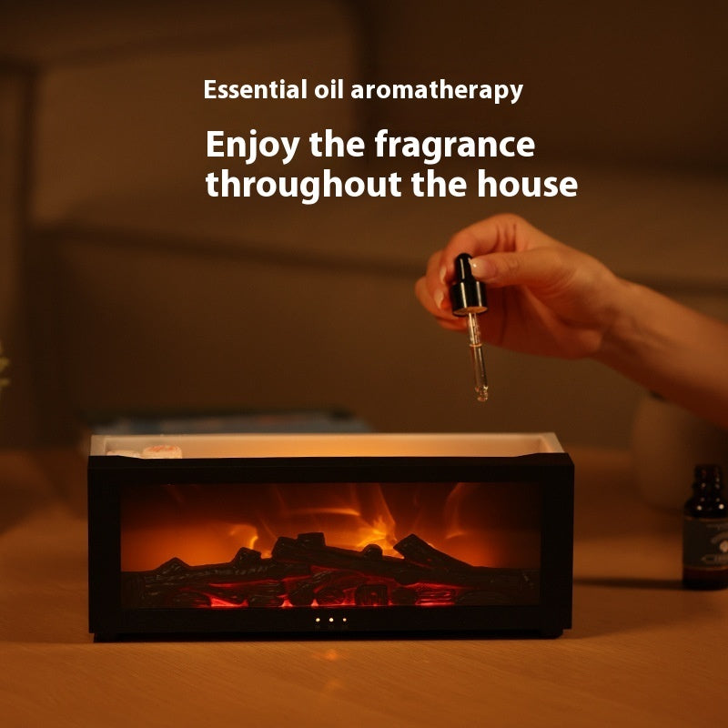 Difusor de aromas com efeito de chama 3D 