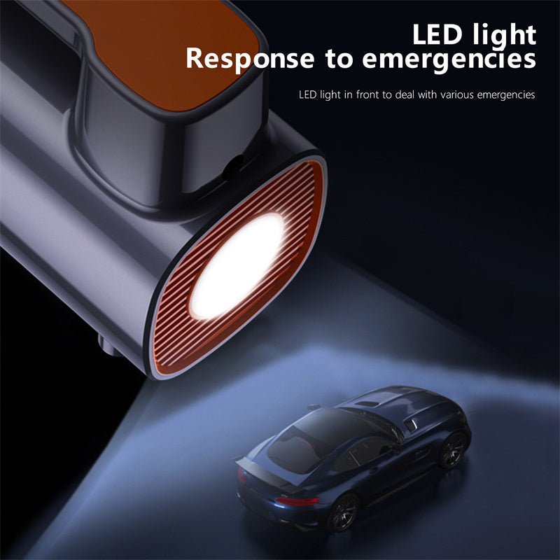 Tragbarer 12V-Luftkompressor für Autos – Elektrischer Reifenfüller 