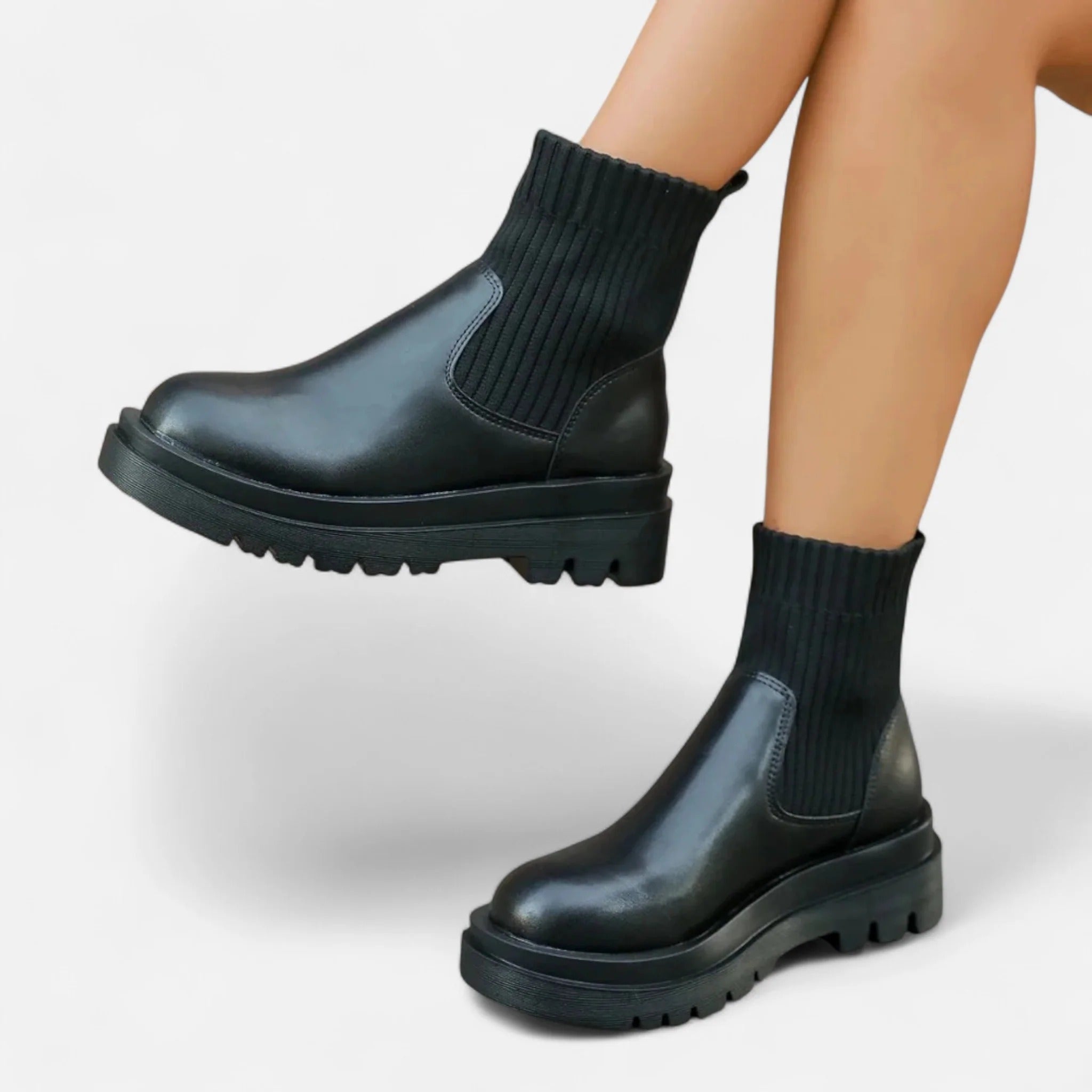 Moritz™ | Moderne Damen-Stiefeletten zum Hineinschlüpfen