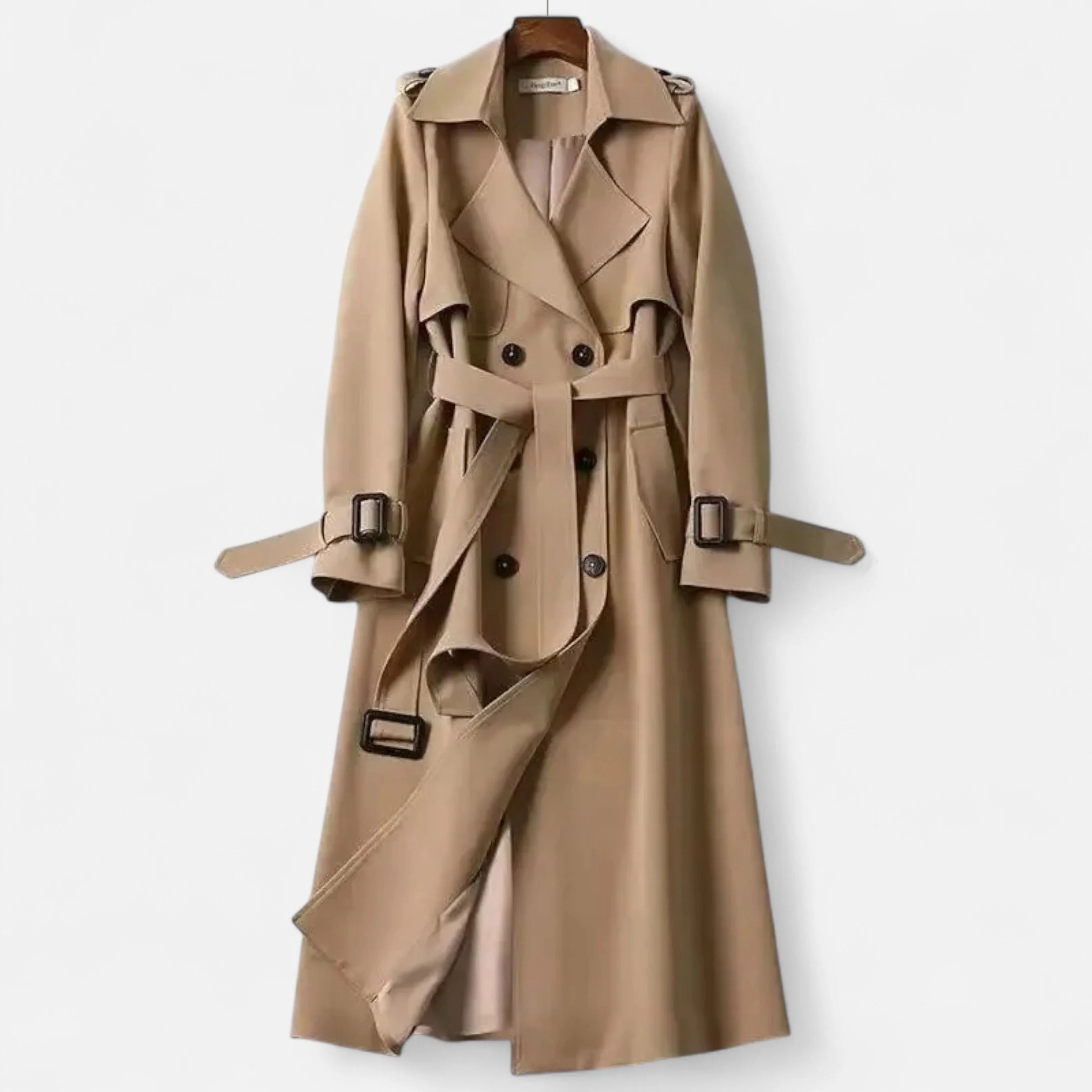 Moritz™ | Klassischer knielanger Damen-Trenchcoat