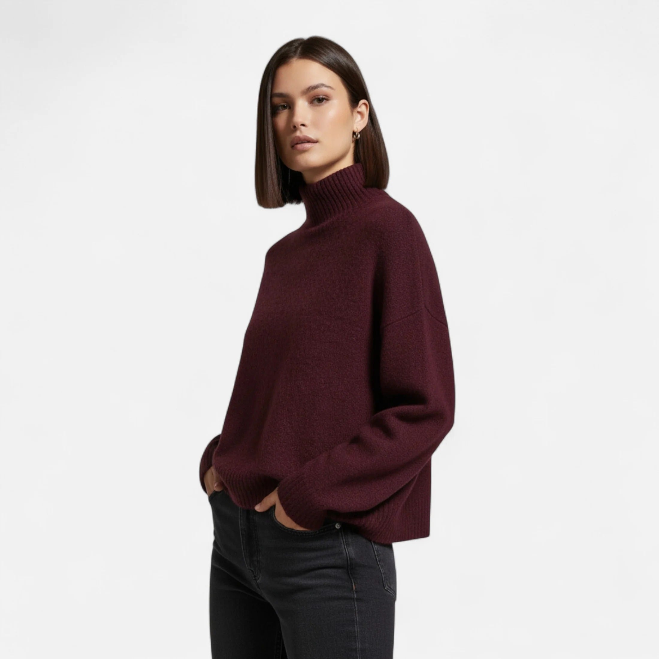 Moritz™ | Vintage-Rollkragenpullover für Damen
