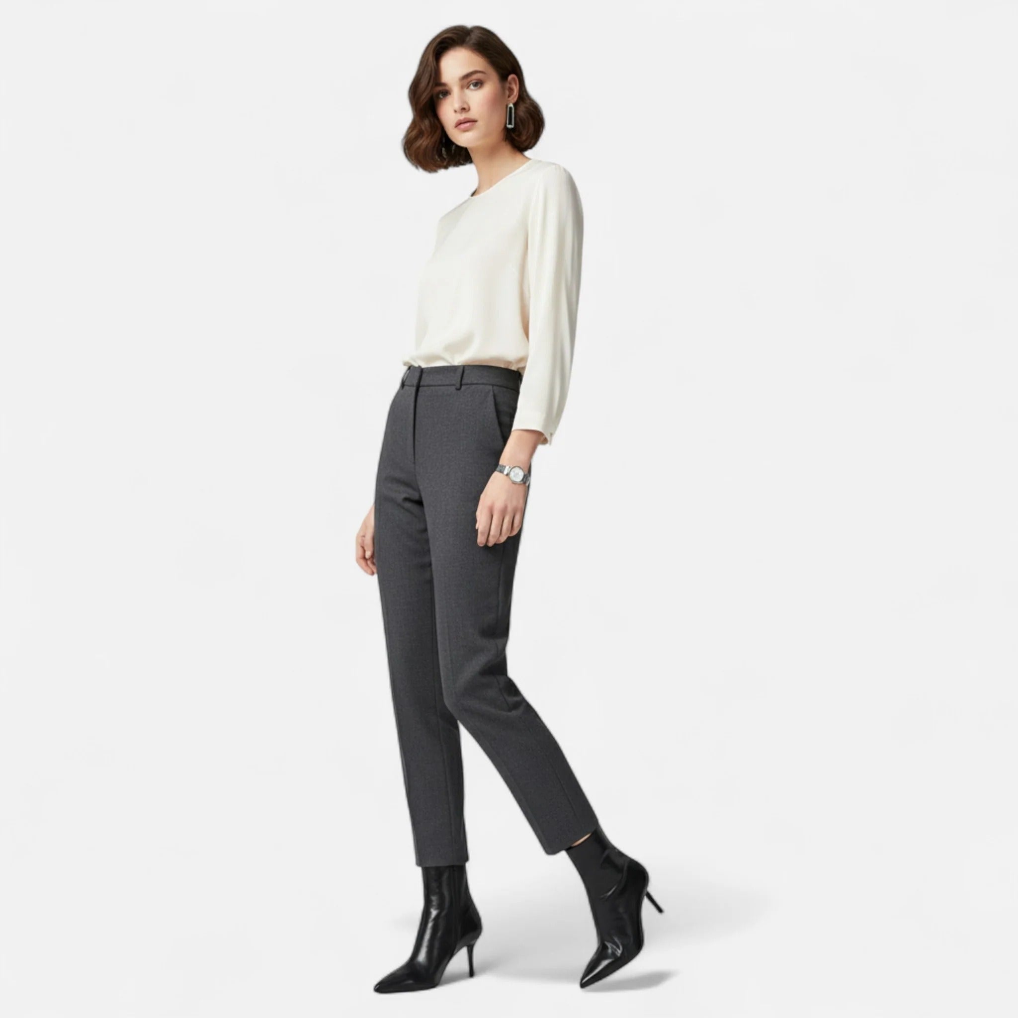 Moritz™ | Damen-Stiefeletten mit spitzer Zehenpartie und Absatz