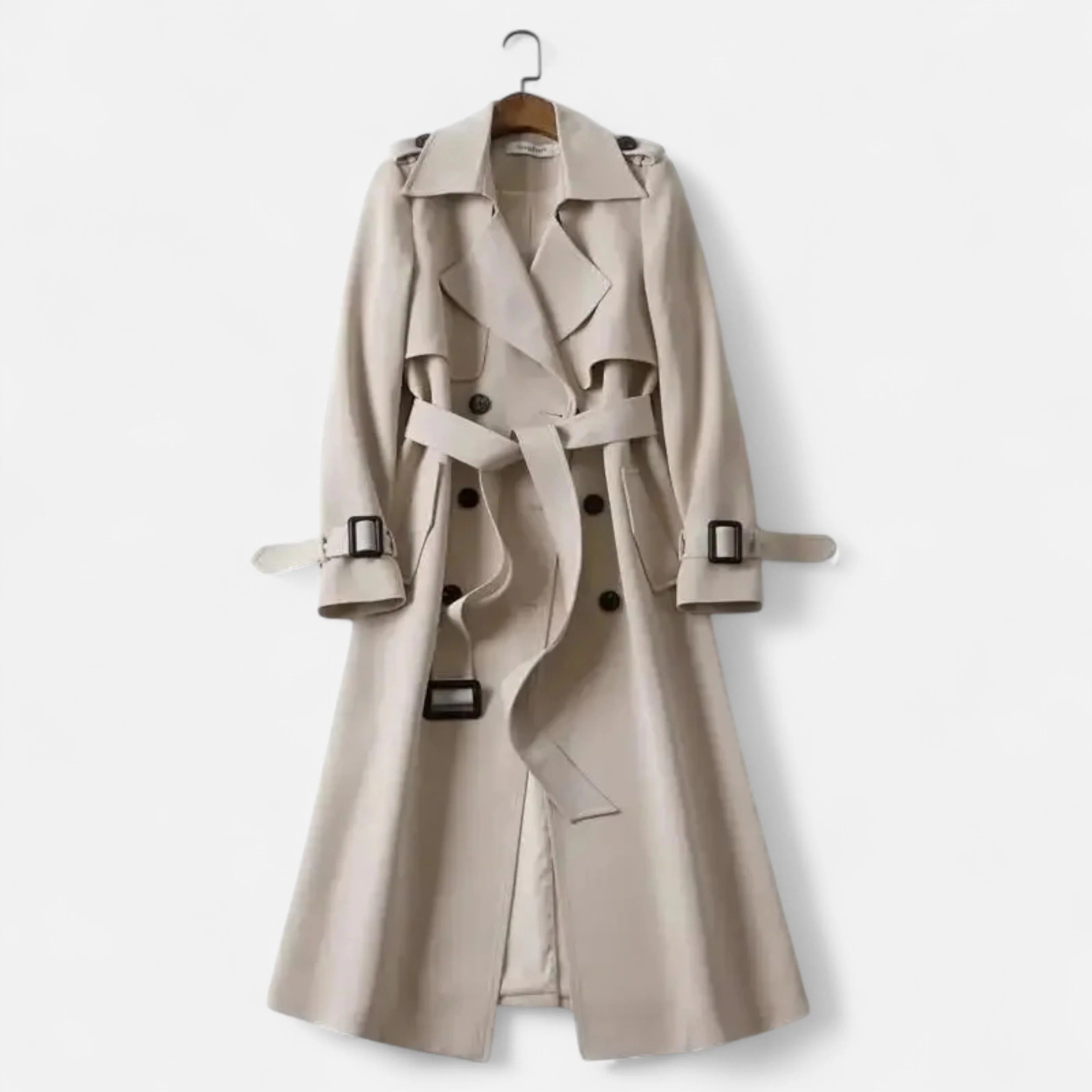 Moritz™ | Klassischer knielanger Damen-Trenchcoat