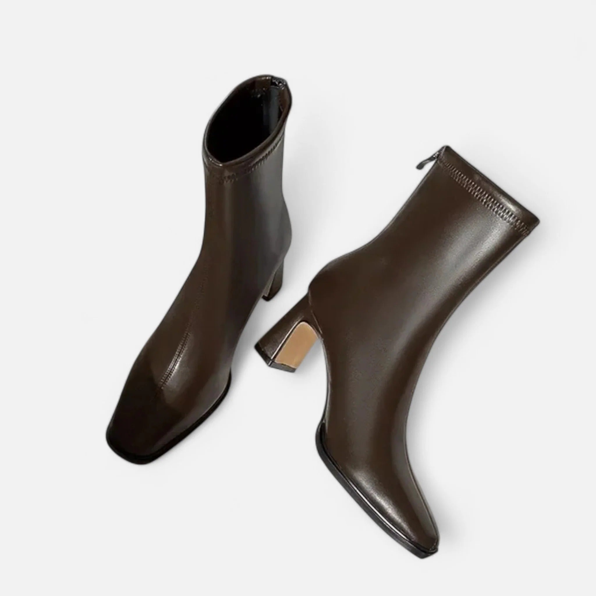 Moritz™ | Vintage-Stiefeletten für Damen mit eckiger Spitze