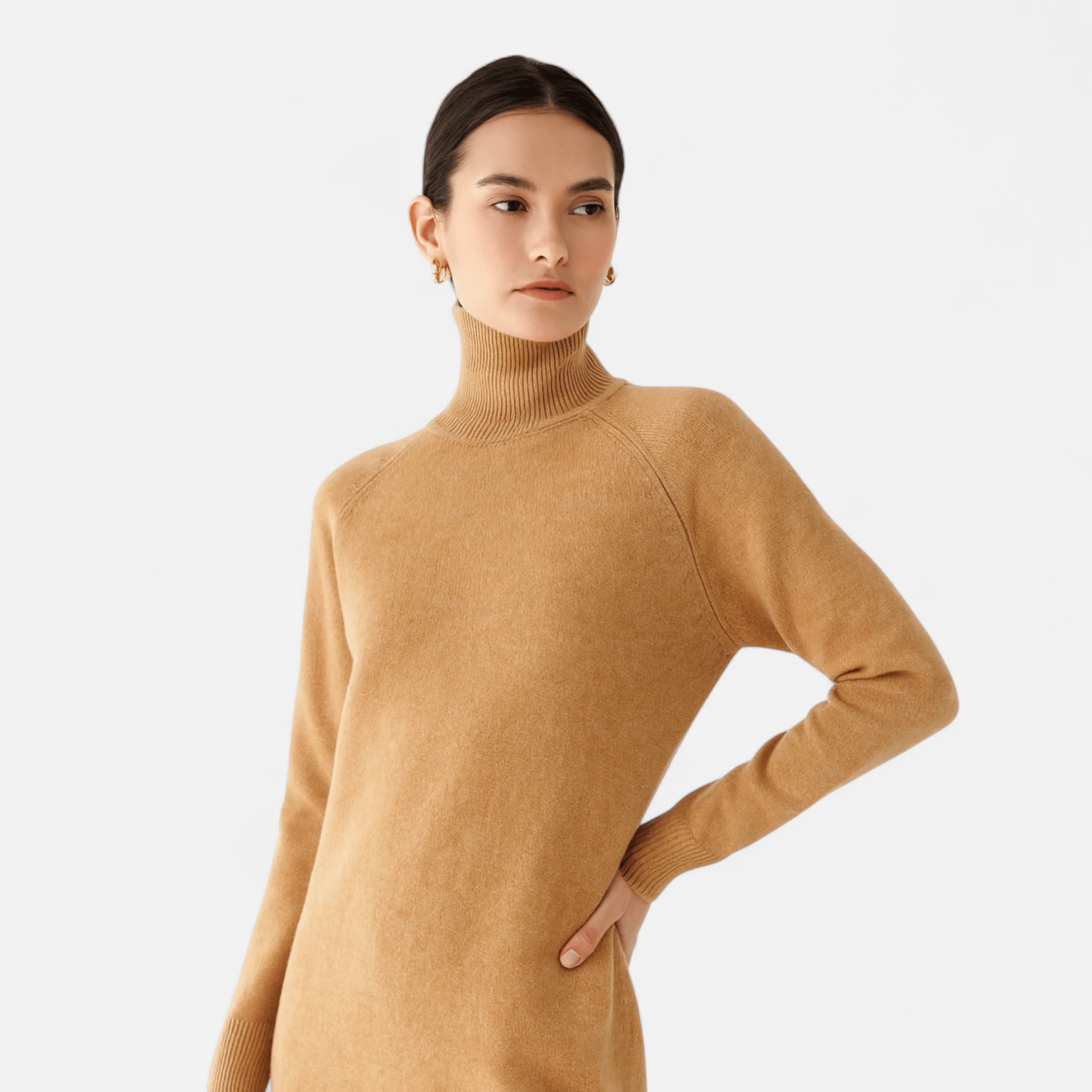 Moritz™ | Damen-Rollkragenpullover aus Merinowolle und Kaschmir