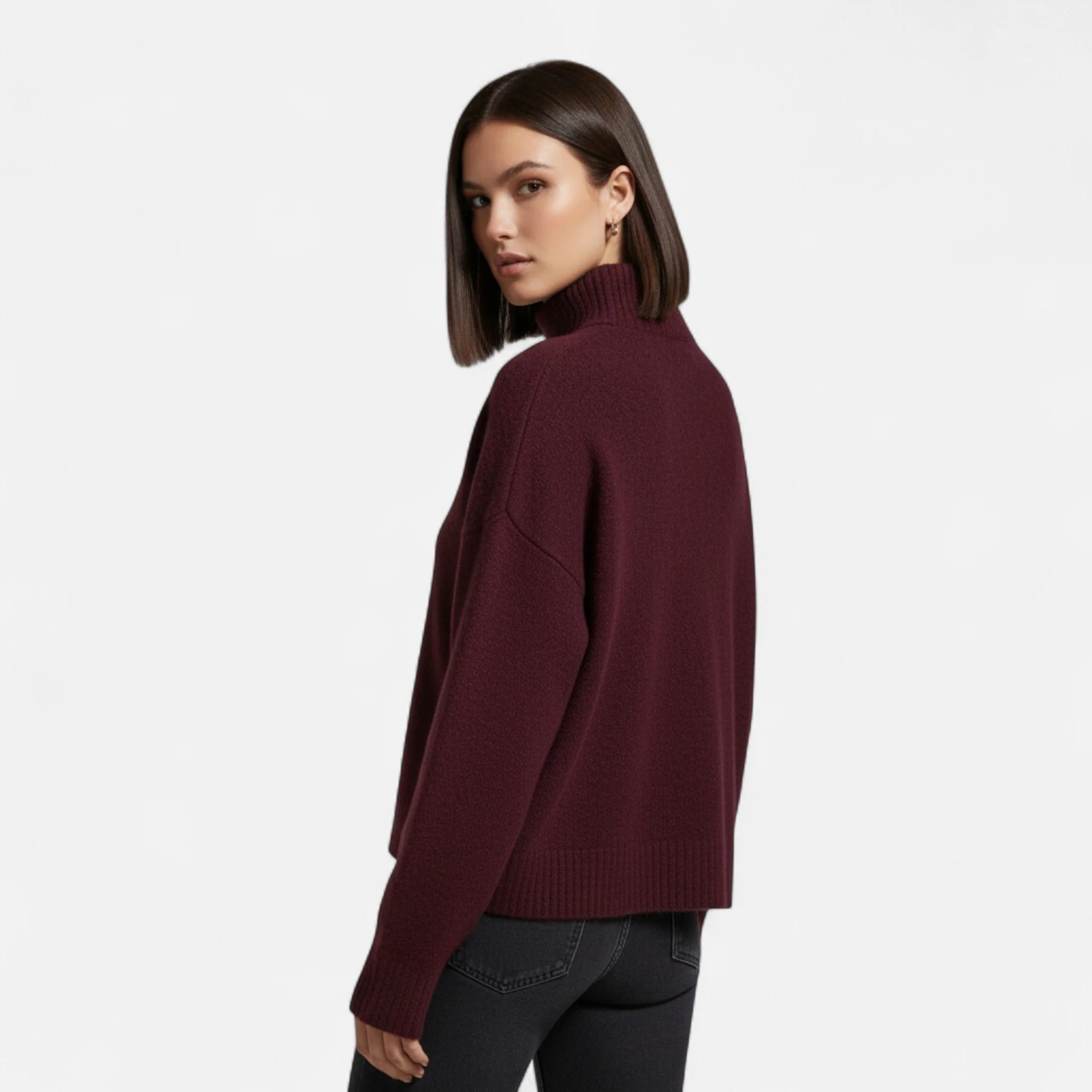 Moritz™ | Vintage-Rollkragenpullover für Damen