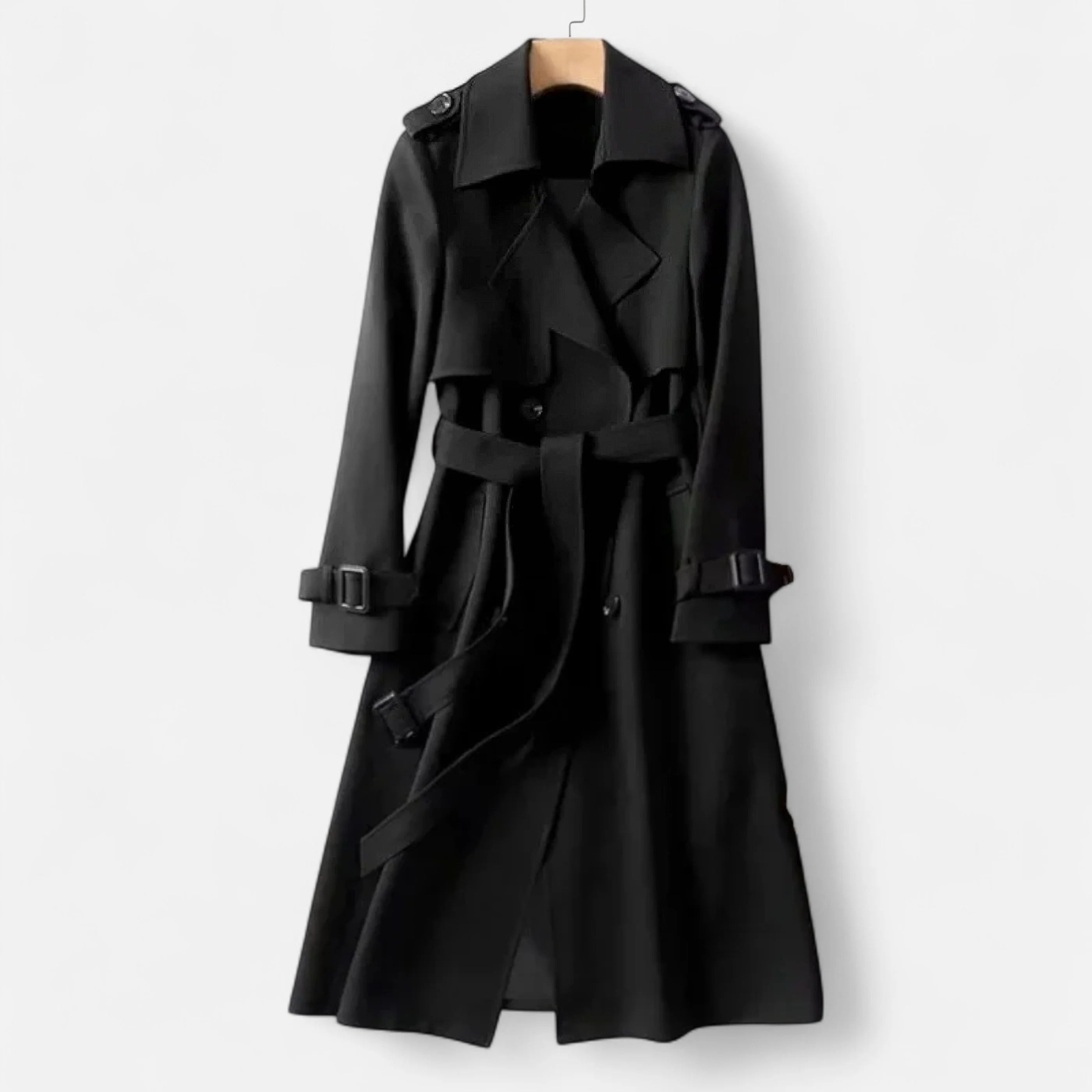Moritz™ | Klassischer knielanger Damen-Trenchcoat