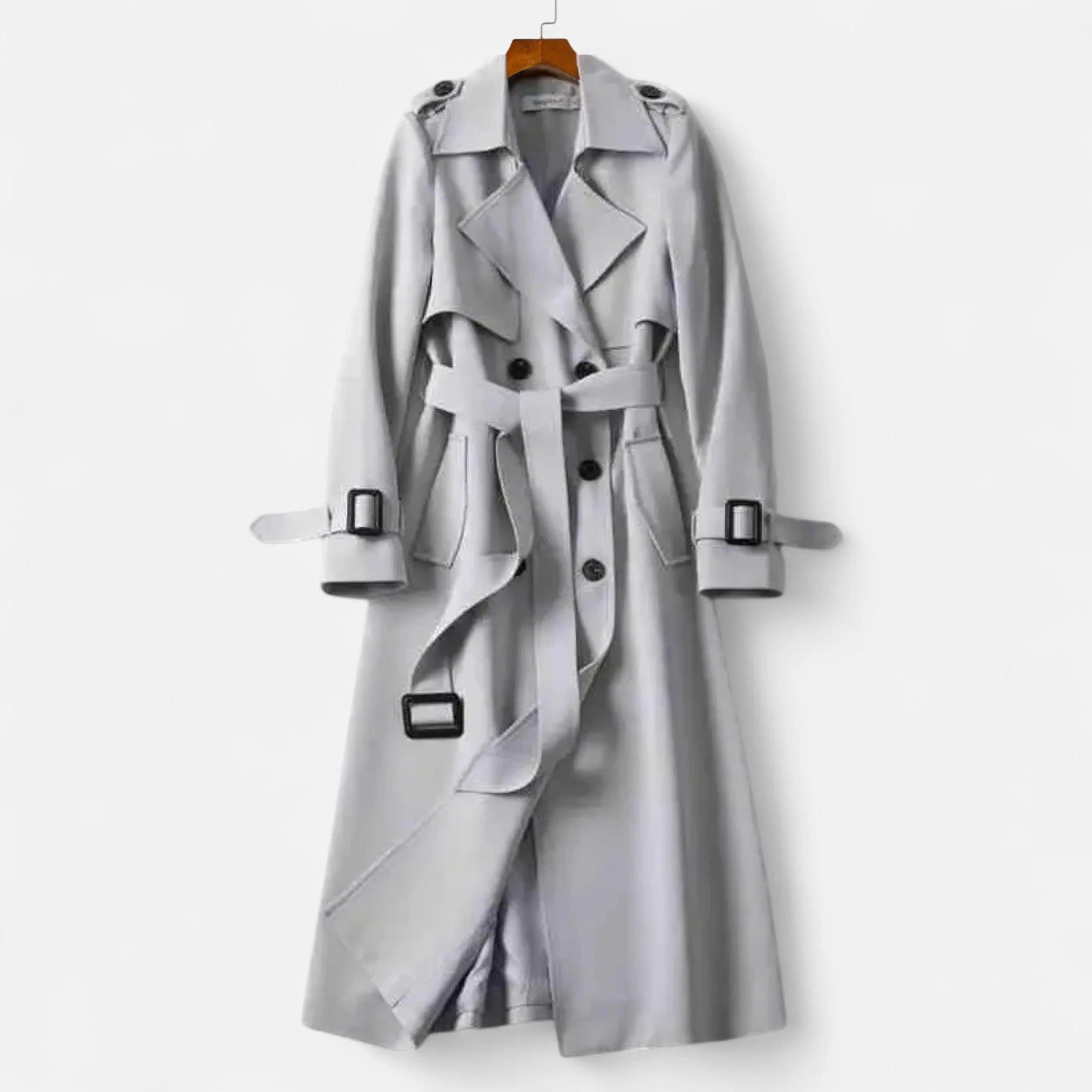 Moritz™ | Klassischer knielanger Damen-Trenchcoat
